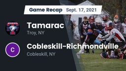 Recap: Tamarac  vs. Cobleskill-Richmondville  2021