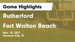 Rutherford  vs Fort Walton Beach  Game Highlights - Nov. 15, 2021