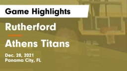 Rutherford  vs Athens Titans Game Highlights - Dec. 28, 2021