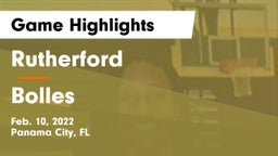 Rutherford  vs Bolles Game Highlights - Feb. 10, 2022