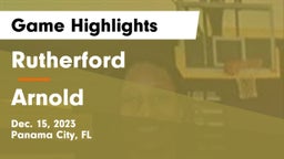 Rutherford  vs Arnold  Game Highlights - Dec. 15, 2023