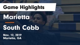 Marietta  vs South Cobb  Game Highlights - Nov. 12, 2019