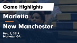 Marietta  vs New Manchester  Game Highlights - Dec. 3, 2019