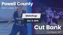 Matchup: Powell County vs. Cut Bank  2019