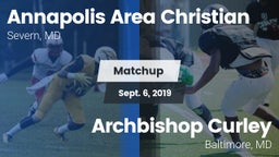 Matchup: Annapolis Area Chris vs. Archbishop Curley  2019