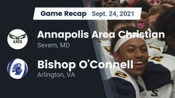 Recap: Annapolis Area Christian  vs. Bishop O'Connell  2021
