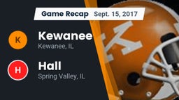 Recap: Kewanee  vs. Hall  2017