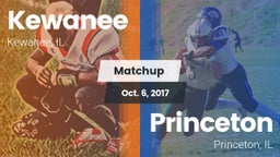 Matchup: Kewanee vs. Princeton  2017