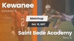 Matchup: Kewanee vs. Saint Bede Academy 2017