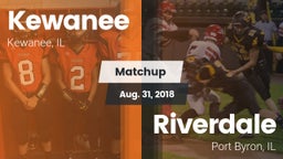 Matchup: Kewanee vs. Riverdale  2018