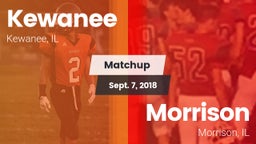 Matchup: Kewanee vs. Morrison  2018