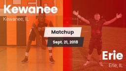 Matchup: Kewanee vs. Erie  2018
