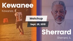 Matchup: Kewanee vs. Sherrard  2018
