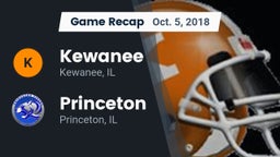Recap: Kewanee  vs. Princeton  2018
