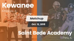 Matchup: Kewanee vs. Saint Bede Academy 2018