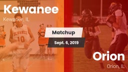 Matchup: Kewanee vs. Orion  2019