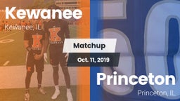 Matchup: Kewanee vs. Princeton  2019