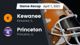 Recap: Kewanee  vs. Princeton  2021