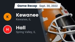 Recap: Kewanee  vs. Hall  2022