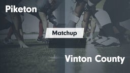 Matchup: Piketon vs. Vinton County  2016