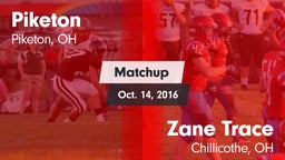 Matchup: Piketon vs. Zane Trace  2016