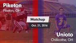 Matchup: Piketon vs. Unioto  2016