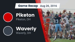 Recap: Piketon  vs. Waverly  2016