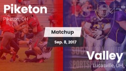 Matchup: Piketon vs. Valley  2017