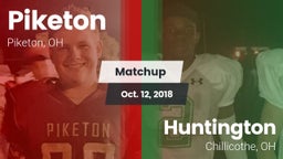Matchup: Piketon vs. Huntington  2018