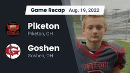 Recap: Piketon  vs. Goshen  2022