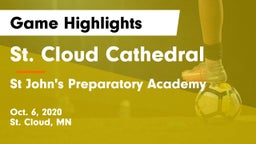 St. Cloud Cathedral  vs St John's Preparatory Academy Game Highlights - Oct. 6, 2020