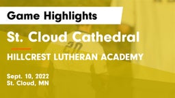 St. Cloud Cathedral  vs HILLCREST LUTHERAN ACADEMY Game Highlights - Sept. 10, 2022