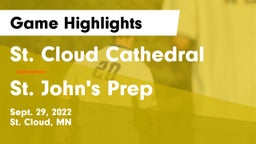 St. Cloud Cathedral  vs St. John's Prep  Game Highlights - Sept. 29, 2022
