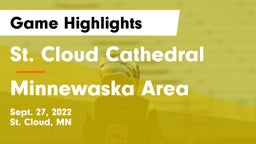 St. Cloud Cathedral  vs Minnewaska Area  Game Highlights - Sept. 27, 2022