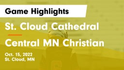 St. Cloud Cathedral  vs Central MN Christian Game Highlights - Oct. 15, 2022