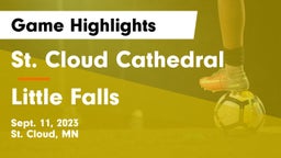 St. Cloud Cathedral  vs Little Falls  Game Highlights - Sept. 11, 2023