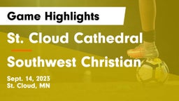 St. Cloud Cathedral  vs Southwest Christian  Game Highlights - Sept. 14, 2023