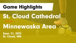 St. Cloud Cathedral  vs Minnewaska Area  Game Highlights - Sept. 21, 2023