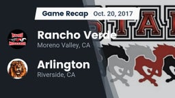 Recap: Rancho Verde  vs. Arlington  2017