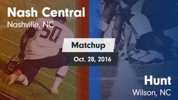 Matchup: Nash Central vs. Hunt  2016