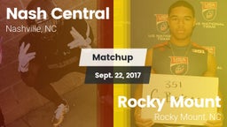 Matchup: Nash Central vs. Rocky Mount  2017