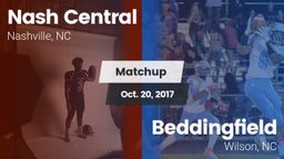 Matchup: Nash Central vs. Beddingfield  2017