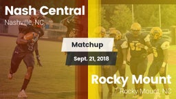 Matchup: Nash Central vs. Rocky Mount  2018