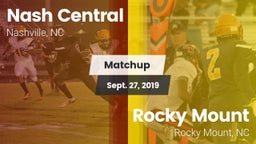 Matchup: Nash Central vs. Rocky Mount  2019