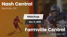 Matchup: Nash Central vs. Farmville Central  2019