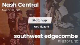 Matchup: Nash Central vs. southwest edgecombe  2019