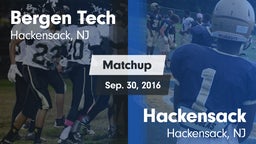 Matchup: Bergen Tech vs. Hackensack  2016