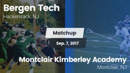 Matchup: Bergen Tech vs. Montclair Kimberley Academy 2017