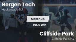 Matchup: Bergen Tech vs. Cliffside Park  2017