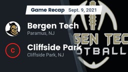 Recap: Bergen Tech  vs. Cliffside Park  2021